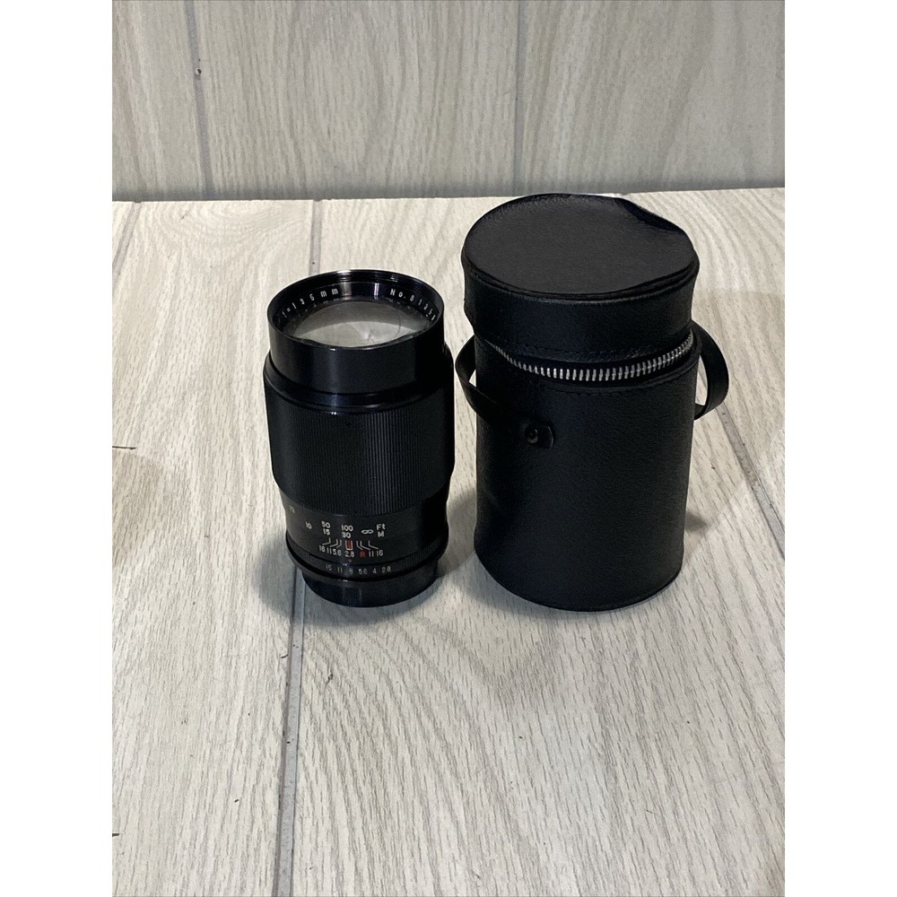Beck 135mm f/2.8 Pentax K-Mount Vintage Lens